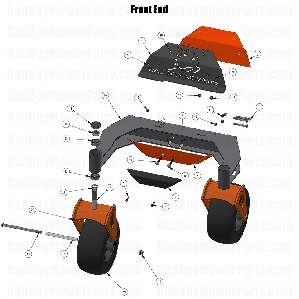 2025 Revolt (36" Deck) - Front End